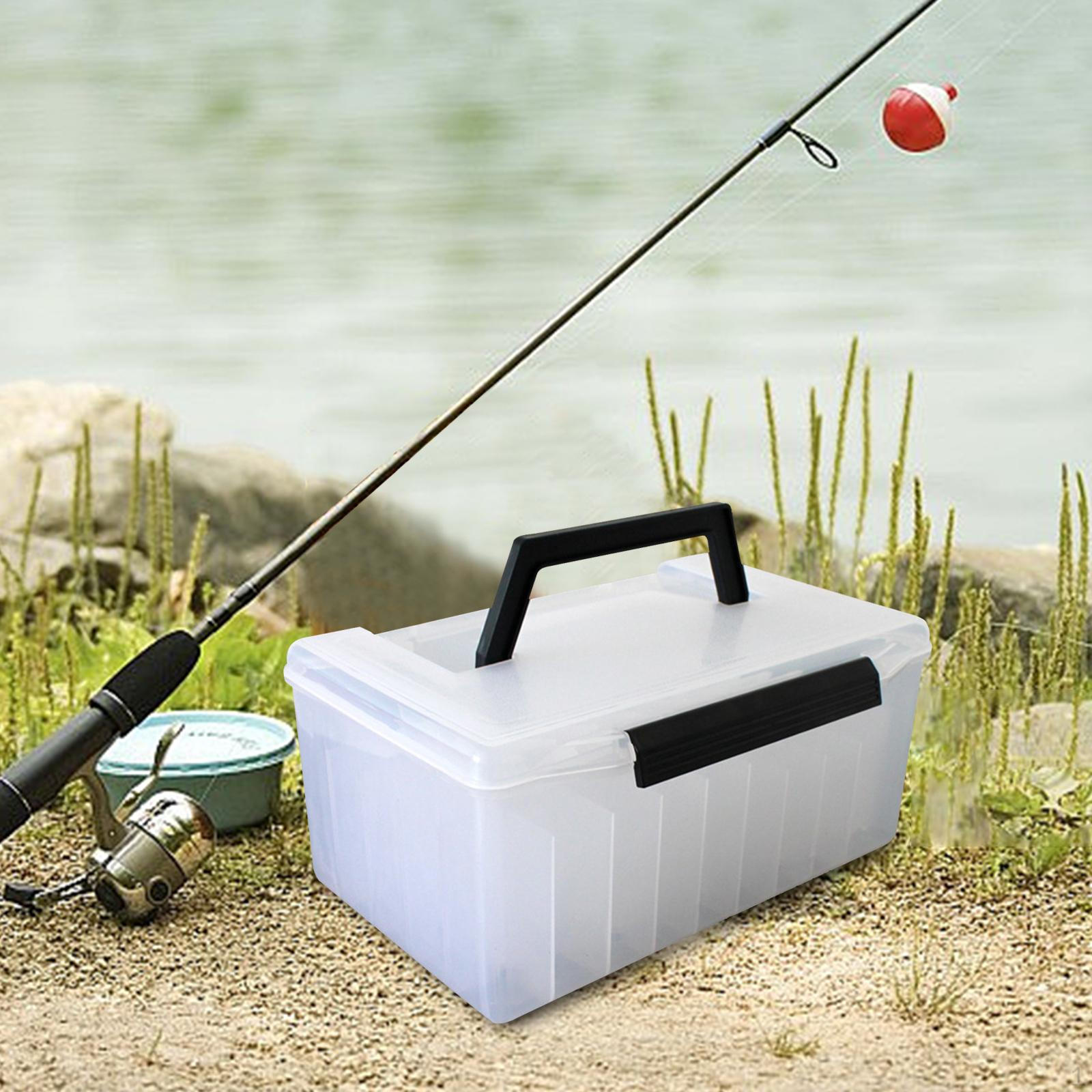 

Коробка для приманок, контейнер для рыбалки, универсальный органайзер для хранения снастей для пресной воды