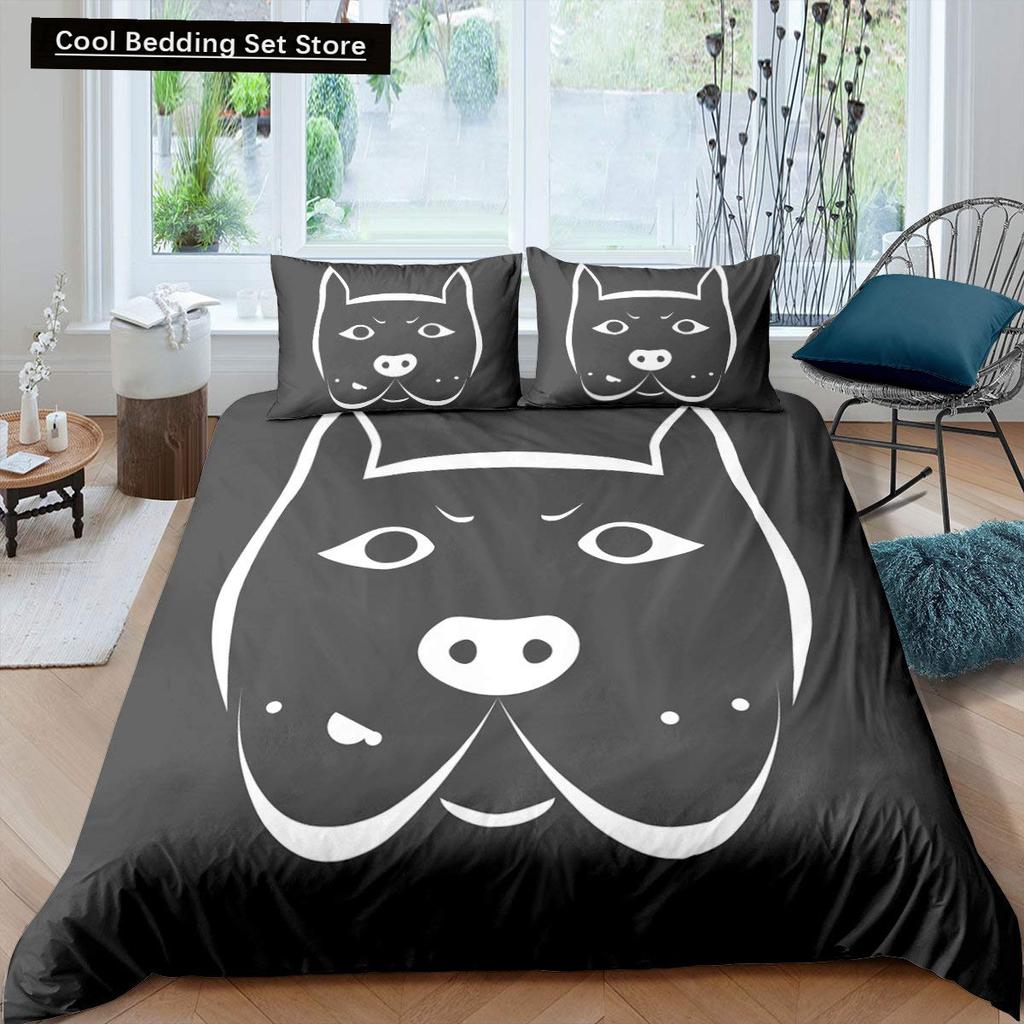 Cartoon Kawaii Pig King Queen Duvet Cover Happy Farm Animal Bedding Set Pink Piggy Quilt Cover 2/3pcs Polyester Comforter Cover