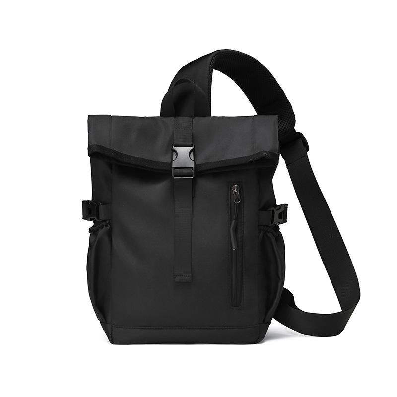 Men's Crossbody Bag Large Capacity Chest Bag Business Shoulder Bag