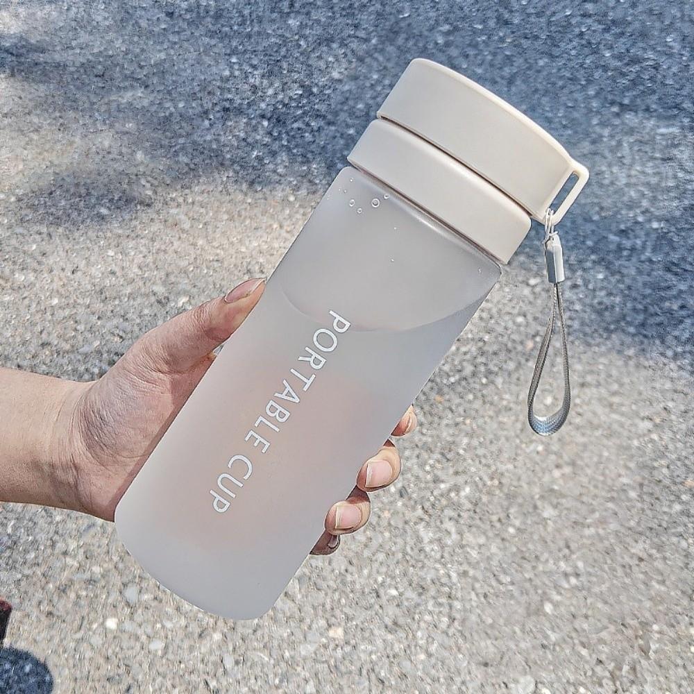 Bouteille d'eau de sport 800 ml Tasse en plastique transparente Nouvelle tasse à eau Voyage