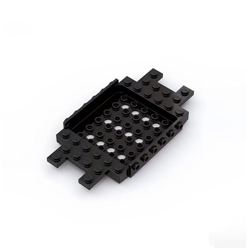 Eight-Stud Racing Car Chassis Building Kit - Compatible Technic Puzzle Blocks