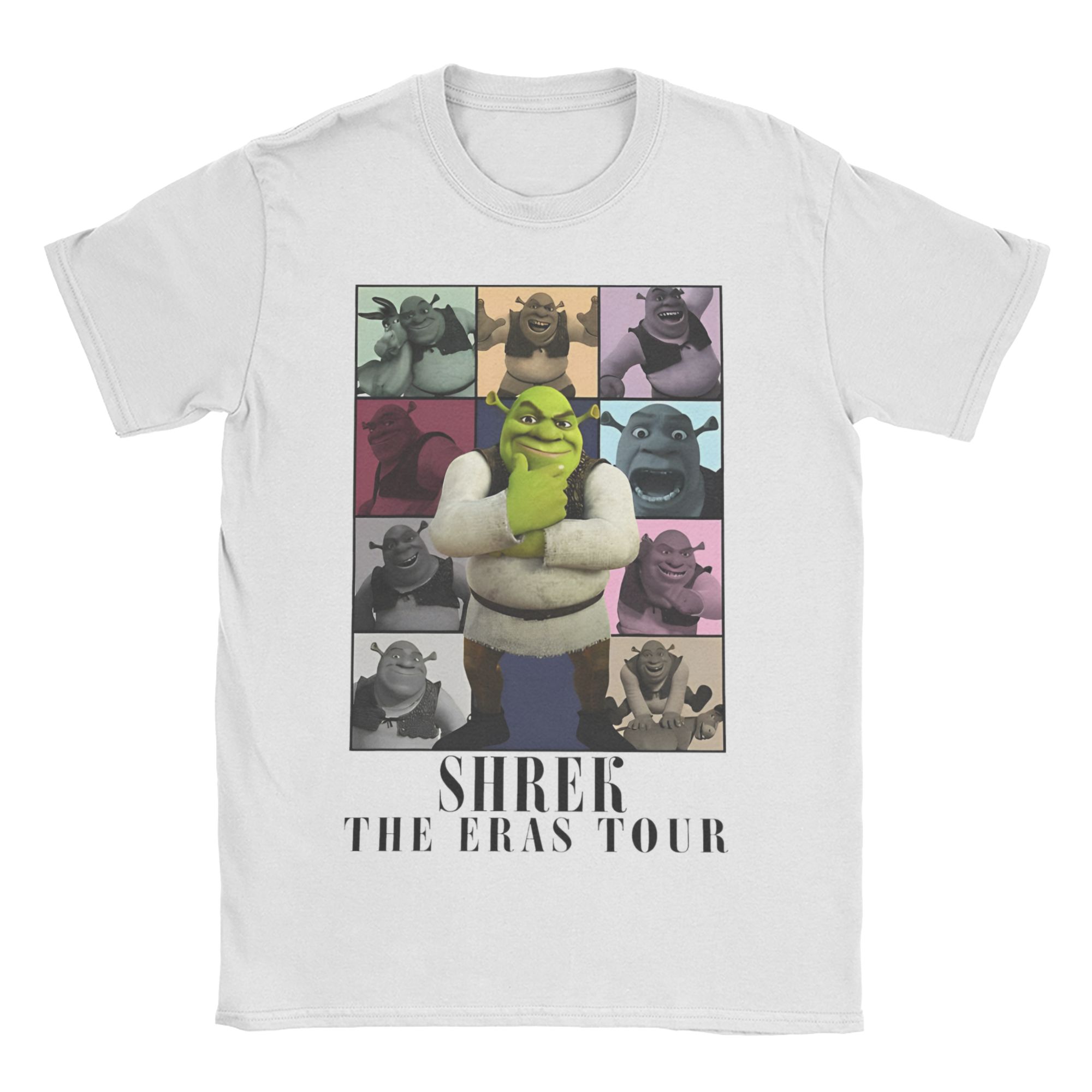 

SShreks Cant Today Im Swamped T Shirt Unisex WOMENs Cotton TShirts Round Collar Tee Shirt Short Sleeve Clothing Original M