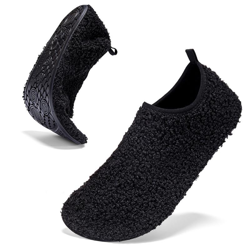 Winter Fitness Yoga Shoes Anti-slip Women Flats Household Casual Shoes Soft Elastic Soled Indoor Walking Shoes