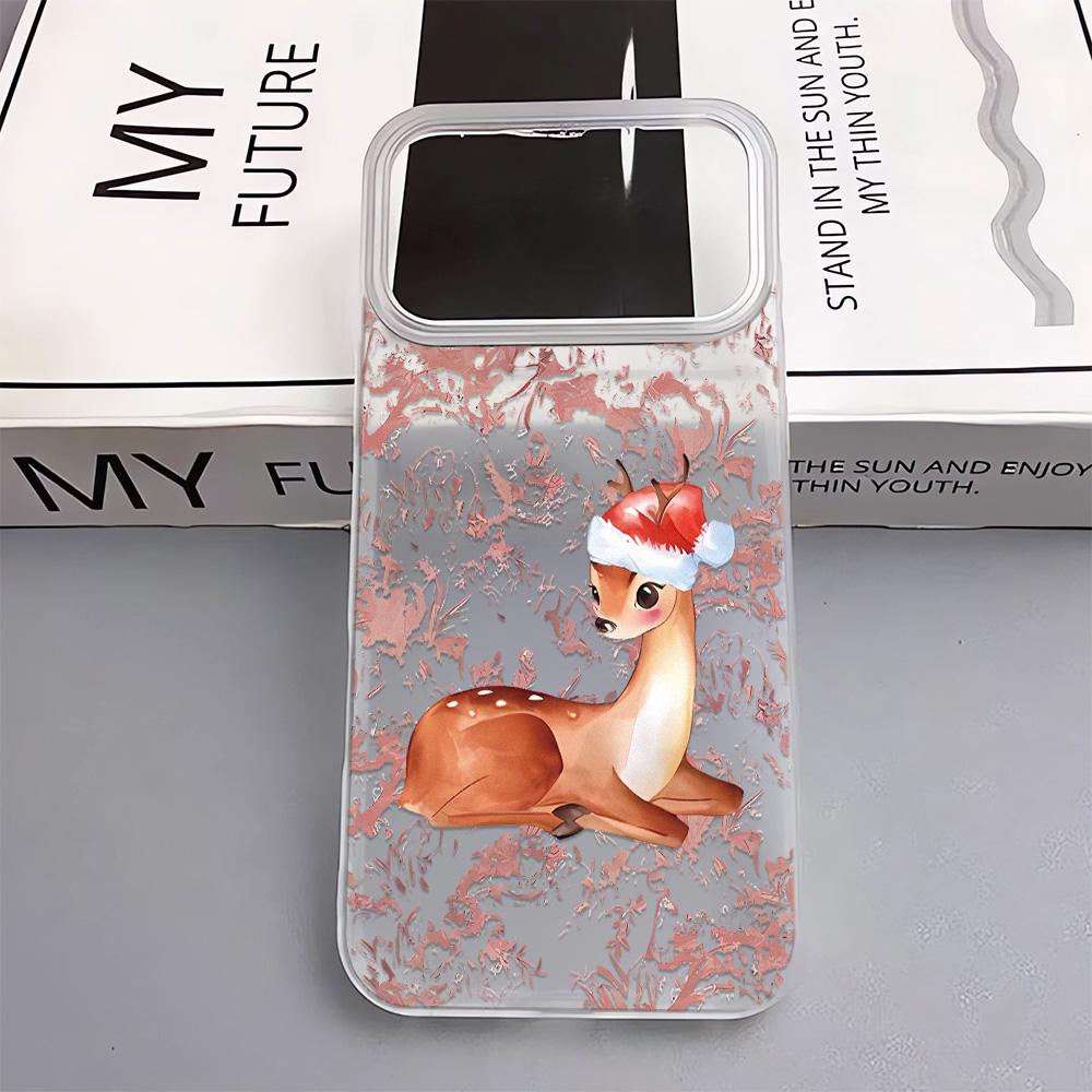 Pattern Design Of Deer Phone Case For IPhone 17 Pro Max 17Air 11 13 12 14 15 16 Plus Soft Silicone Senior Cover Case 15pro