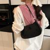 2025 summer new fashionable versatile embroidered shoulder armpit bag niche high-end messenger national style dumpling bag