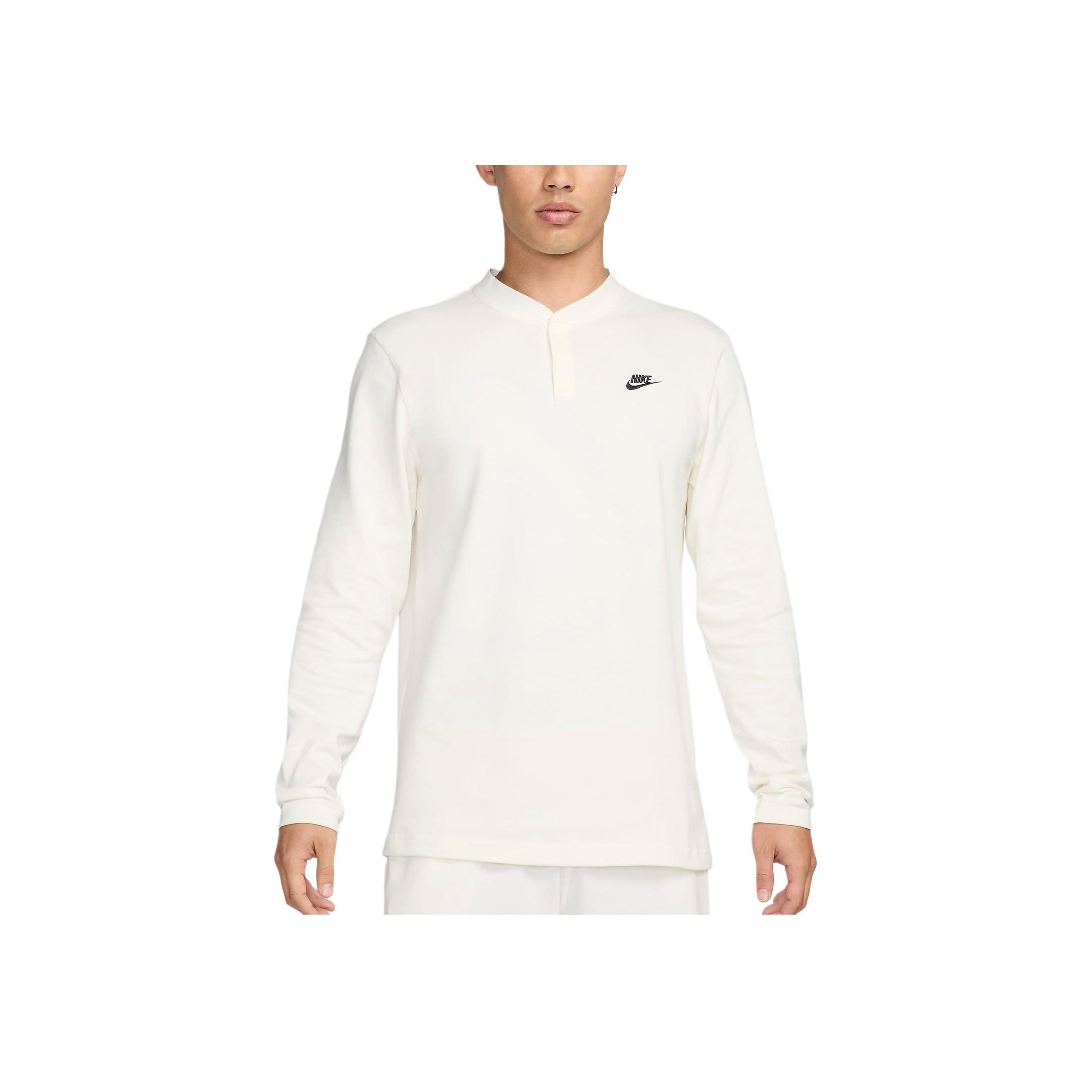 

Nike Футболка свободного кроя с длинным рукавом Club Printed, мужская, парусная, черная FZ6631-133 XXL