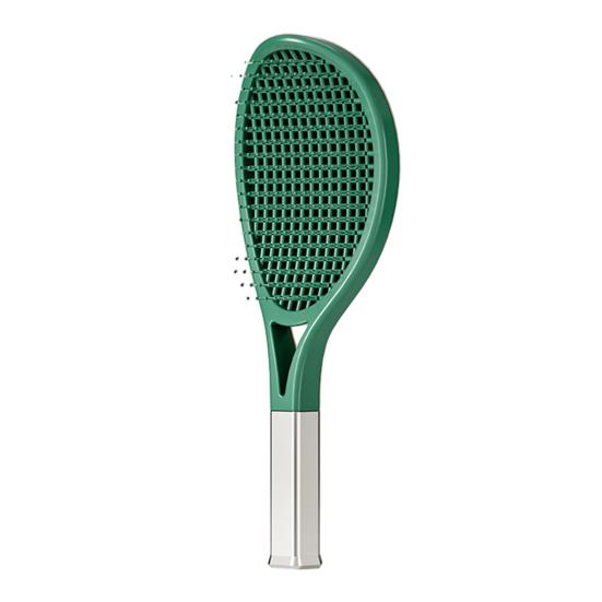 

Women Fluffy Hair Brush Scalp Massage Paddle Brush Anti-static Air Cushion Comb Home Salon Wed Dry Volumizing Hair Detangling Brush зелёный