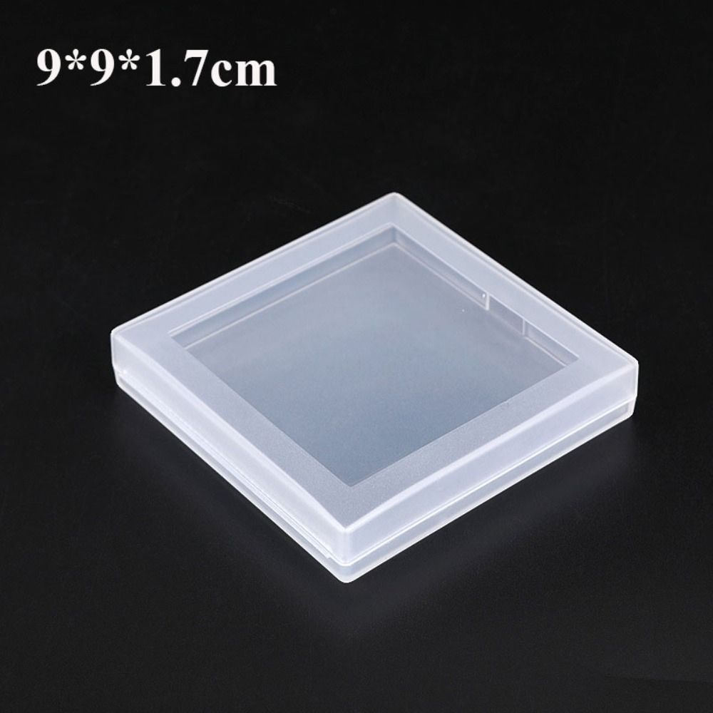 Transparent Jewelry Beads Container Square Small Items Case Hot Storage Box  Power Tools Holder