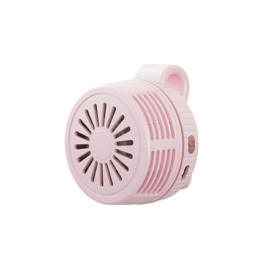 Compact Portable Fan Card-Holding Mini Fan Miniature Portable Leafless Fan  Clip-On Design