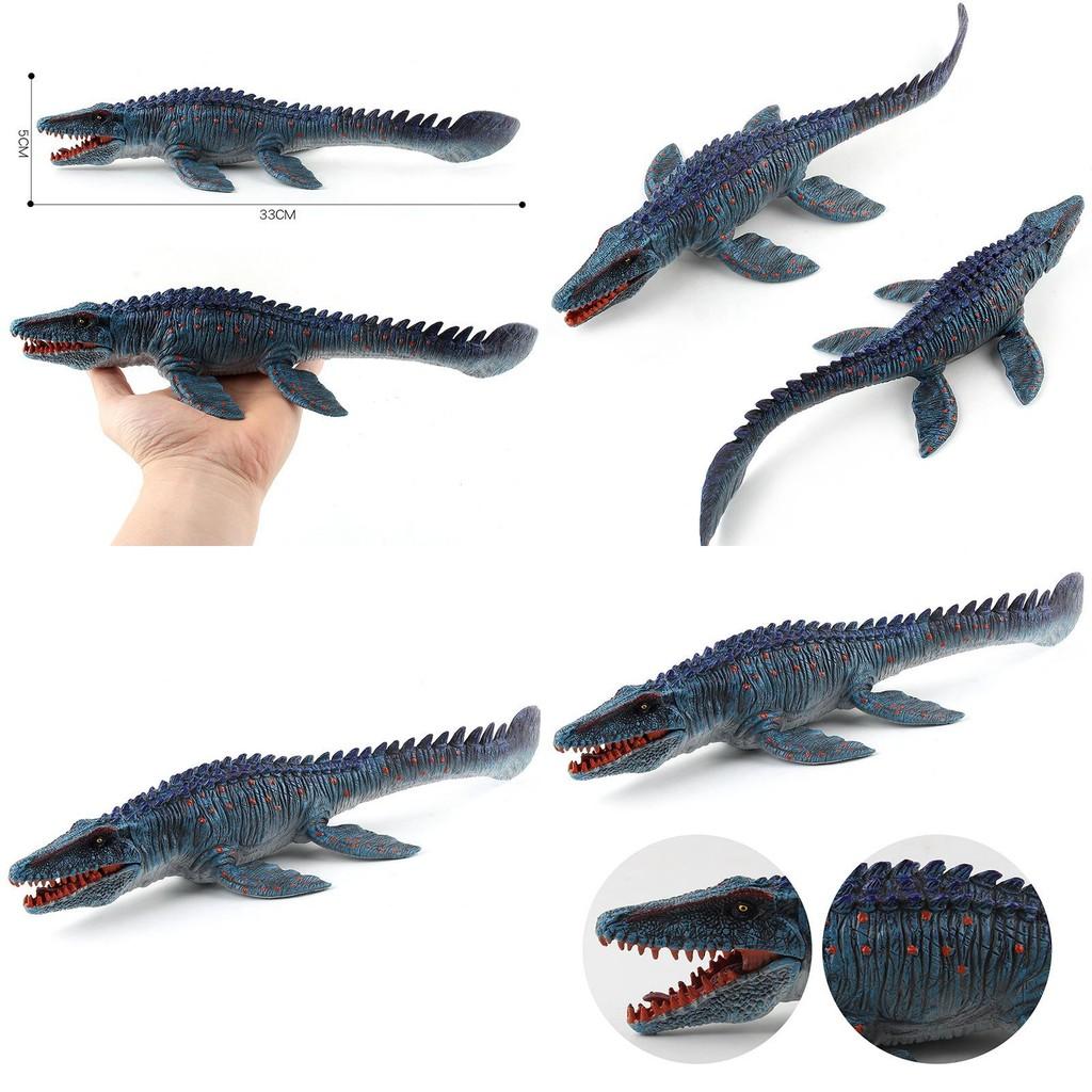 Model Mosasaurus Jurassic With Movable Jaw For Kids Play And Collector Showcase