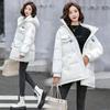 Nuovo arrivo! Piumino da donna di media lunghezza in cotone con colletto rialzato e stile interno per calore invernale e look alla moda