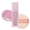Wakemake Sheer Glow Liquid Blusher Silky Korean Liquid Finger Puff Included 01, Lavender, Glowing, Natural-Looking Blush, Cosmetics, Blush,