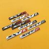 3D Metalowe SRT SXT Logo Emblemat Naklejki Odznaka Chromowana Akcesoria do Stylizacji Samochodu