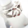 [Used] TIFFANY 925 Triple Loving Heart Ring / Size 8 / G523-15