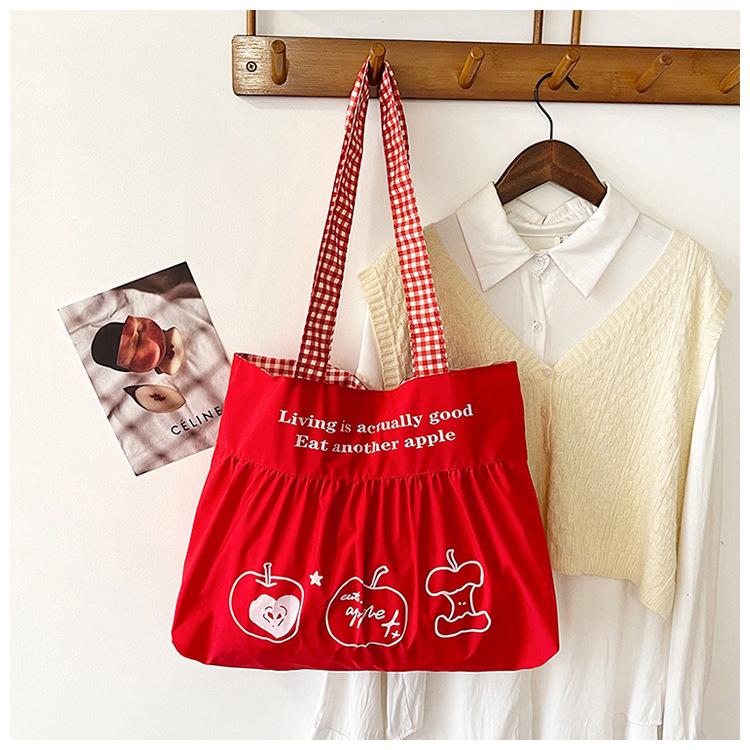 

2025 spring new shoulder bag fashionable versatile commute to work class hand bag large capacity messenger bag bag красный