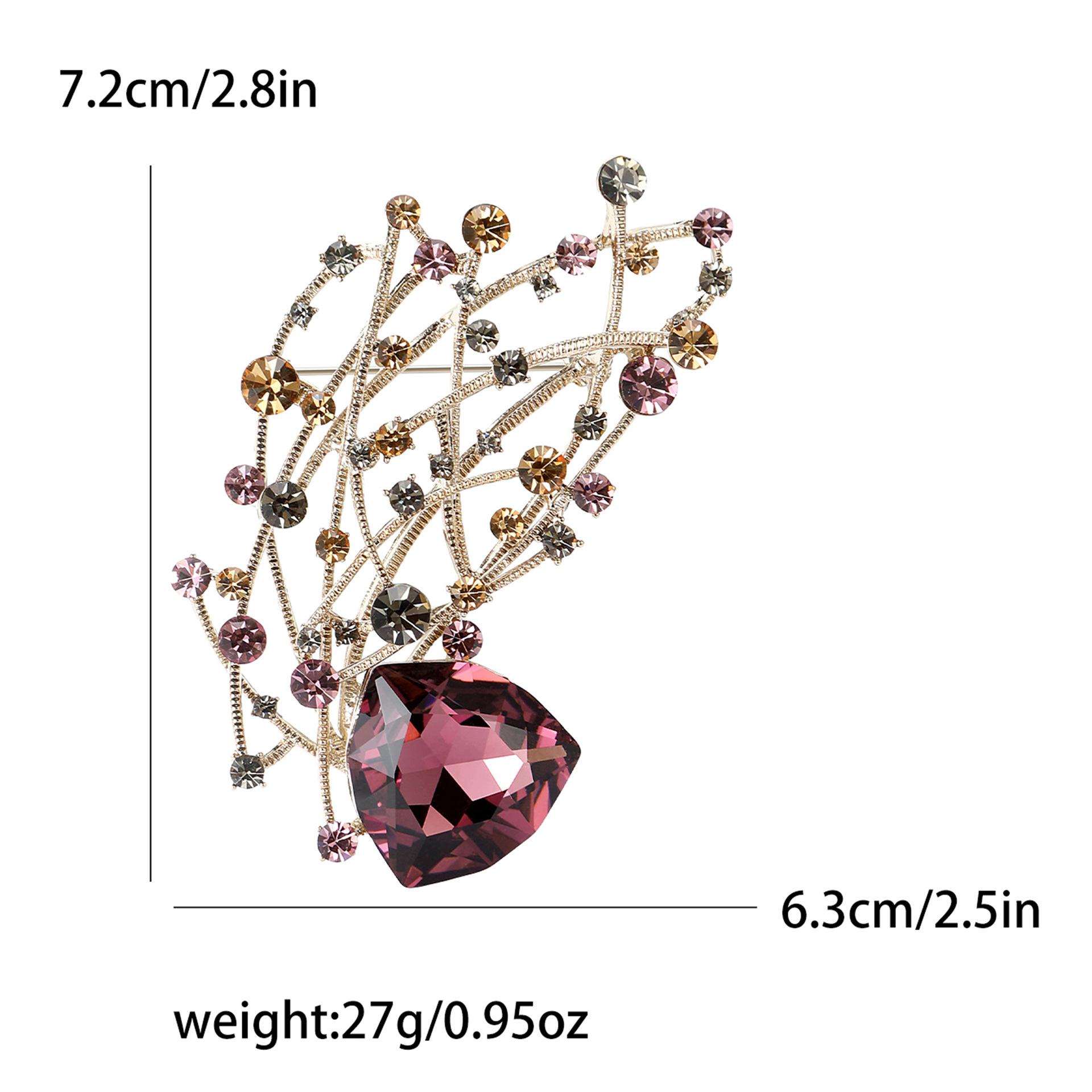 

Модная брошь в виде цыганской лозы, нишевая высококачественная брошь в виде растения, женская одежда, аксессуары для корсажа