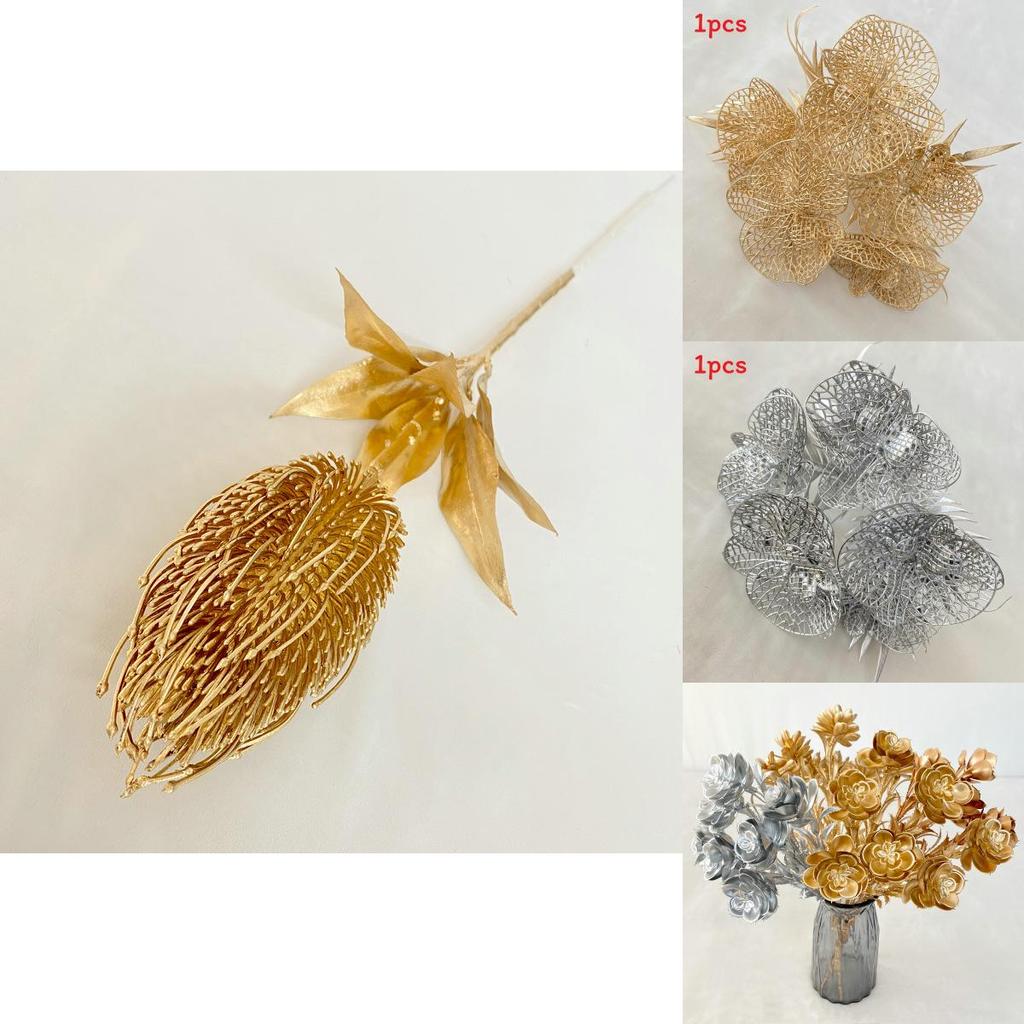 Decorative Plastic Bouquet With Pine Cone Wildflowers For Photography Props Home Interior 73 Chars