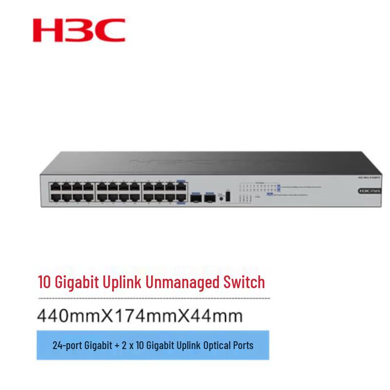 

H3C Mini S1226FX 24-Port Gigabit Ethernet Switch