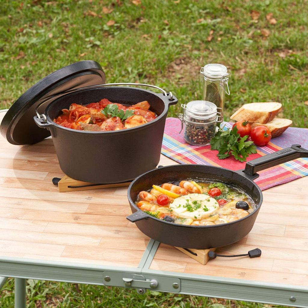 LOGOS Tigaie pentru cuptor olandez 9 inch 81062237 Black Camp & (cu sac)