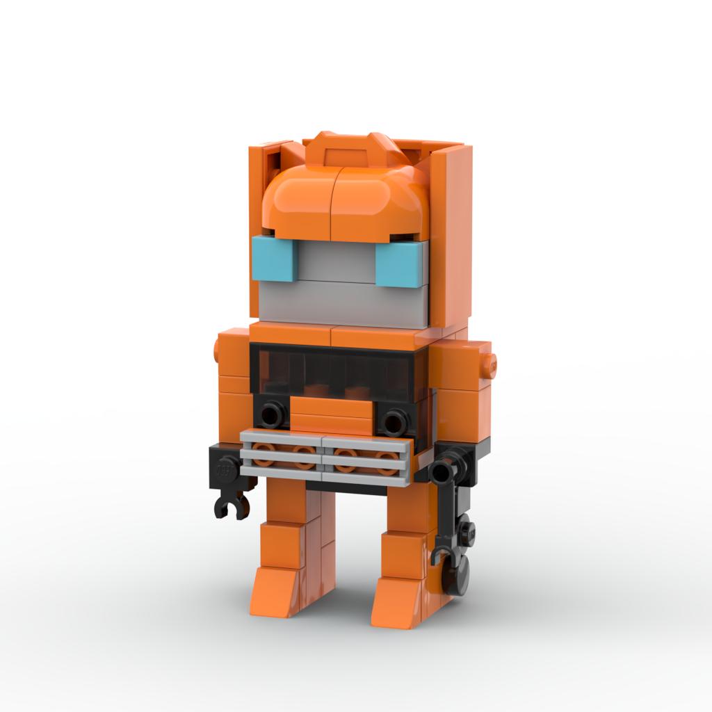 *Transform Auto Robot Brickheadz * Star Scream Jazz Prime DIY Enlighten MOC Block Brick set,Compatible With