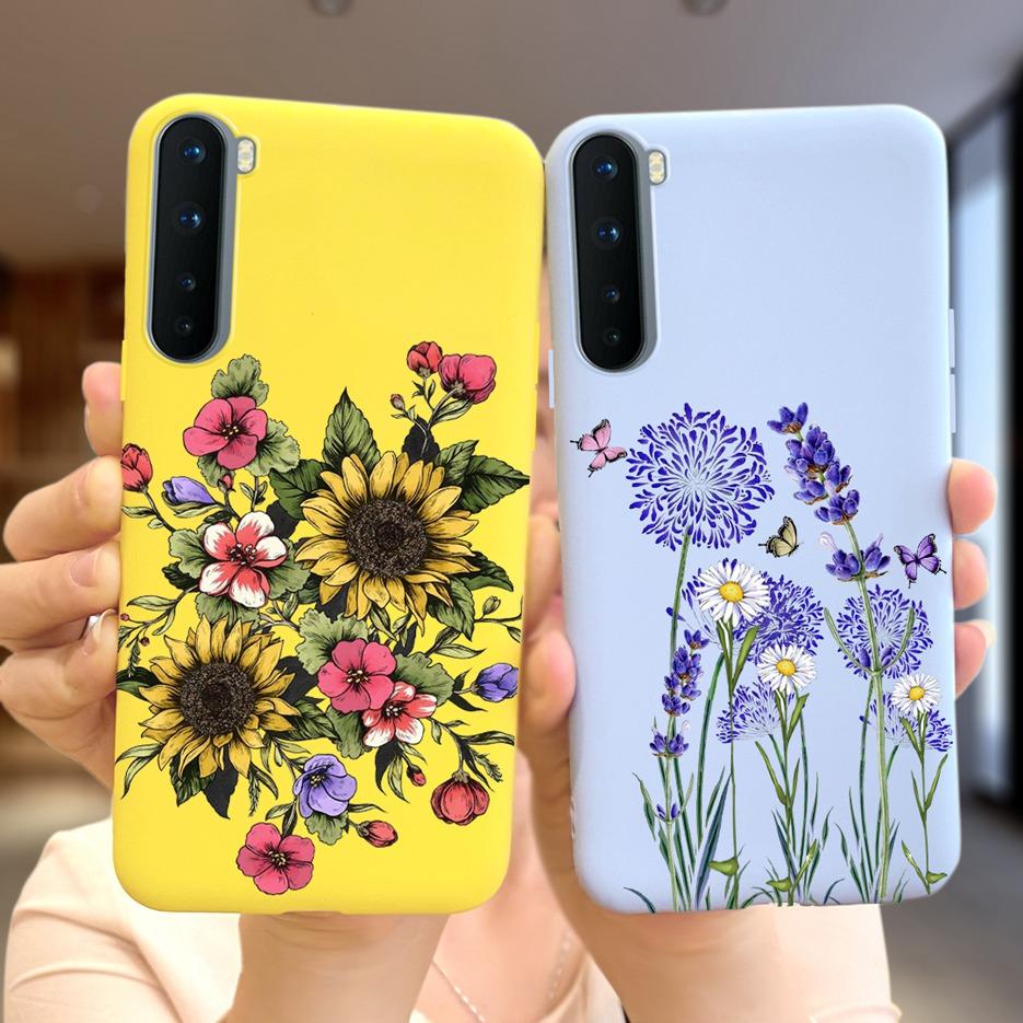 For Oneplus Nord Case AC2001 AC2003 Cute Fashion Soft Silicone Back Cover Phone Case For One Plus Nord 1+Nord Coque Fundas Capas