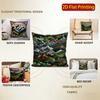 2D Mountain Landscape Decorative Pillow Covers Pattern Cushion Cover Suitable For Sofa Bedroom Car Pillow Cover