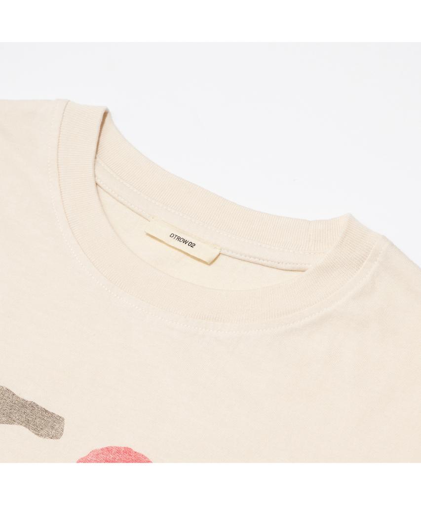 Dyutelo Love Gt Short Sleeve Tee Cream Ivory