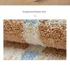 Plush Bedroom Carpet: Dirt-Resistant, Easy-Clean, Non-Slip, Water-Absorbing Floor Mat for Bedside or Bay Window.