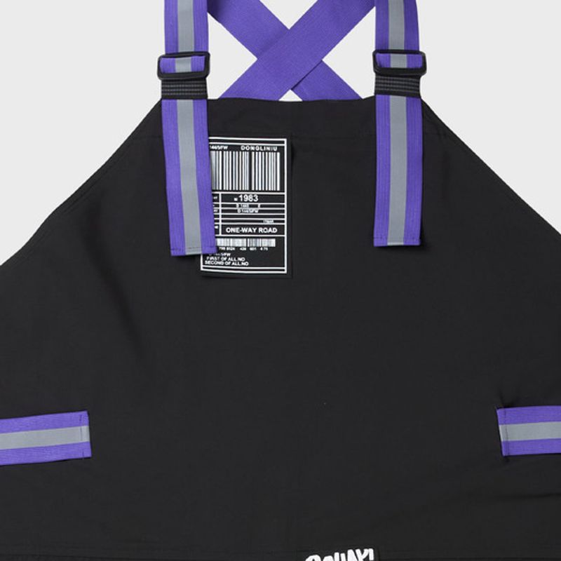 SOODAL COMPANY Purple Punk Apron