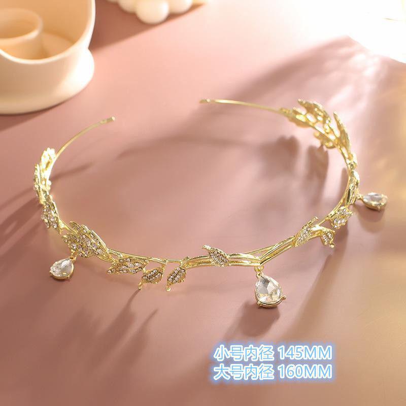 New Fashionable Elf Crown, The Eyebrows, The Heart, The Ethnic Style, The Forehead, The Oriental Gentle And Elegant Hair Band