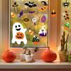 6 Pcs Window Clings - Halloween Decorations With Cute Pumpkin Ghost Stickers and Decals for Party