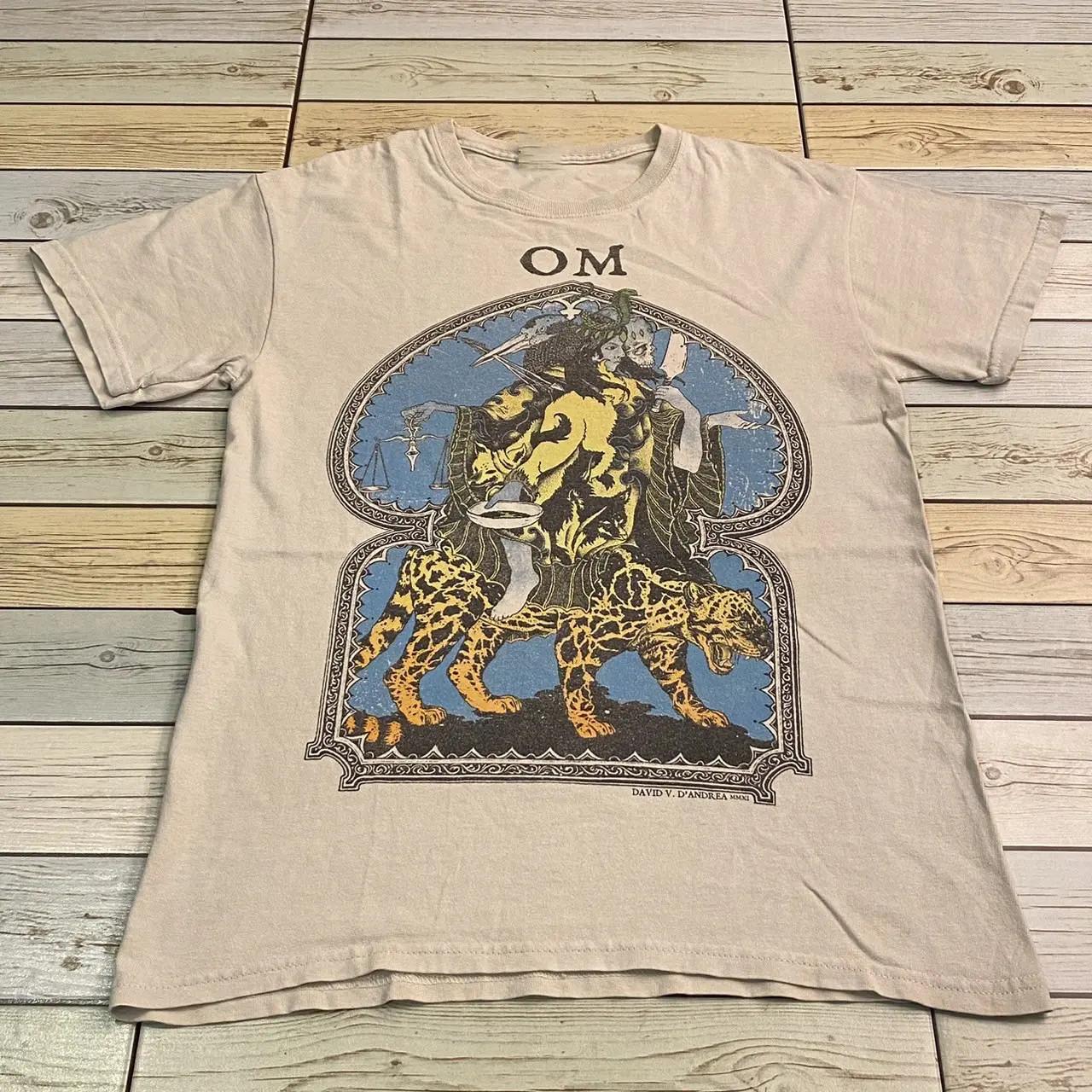 Vintage Rare OM Doom Metal Band Unisex Short Sleeve SA472 Unisex T-Shirt XL