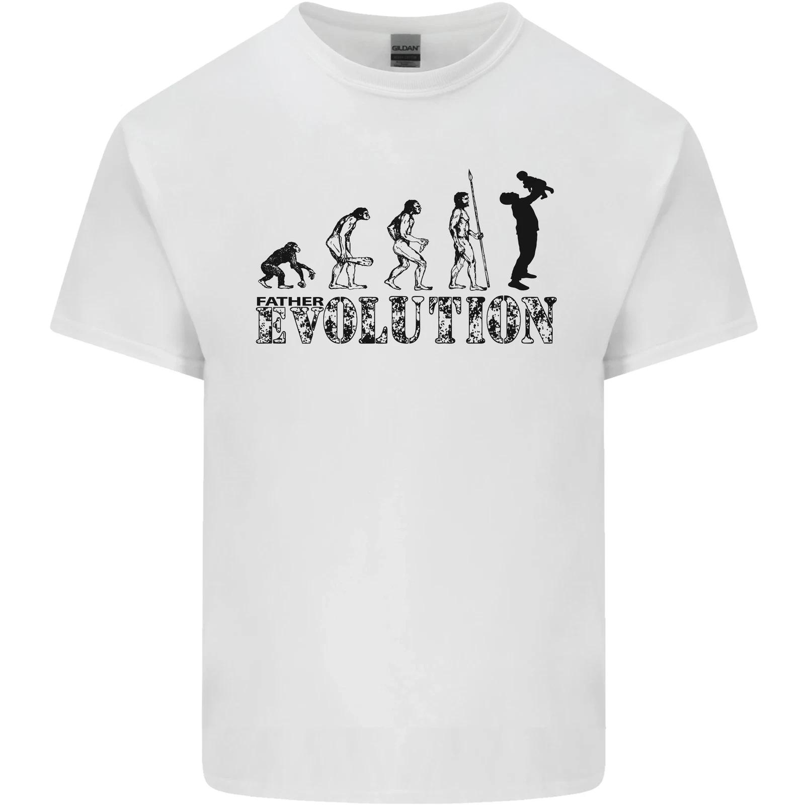 Father And Son Evolution Fathers Day Dad Kids T-Shirt Childrens 4XL