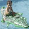 Inflatable Floating Crocodile, Inflatable Crocodile Swimming Pool, Inflatable Crocodile Buoy, Big Ride-on Crocodile Buoy, Inflatable Toy Crocodile