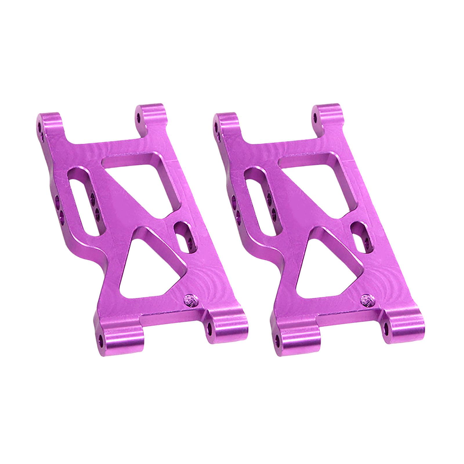 

(H0826)Оновлення 2PCS металевої передньої поворотної запчастини для WLtoys 124019 1/12 RC автомобіля фіолетовий