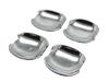 BRIGHTZ Chrome Plated Door Handle Covers for Wagon R Stingray and Wagon Owl Stingray Compatible with and MH44 Part 13931 MH34S, MH44S, (DHC-SARA-077)