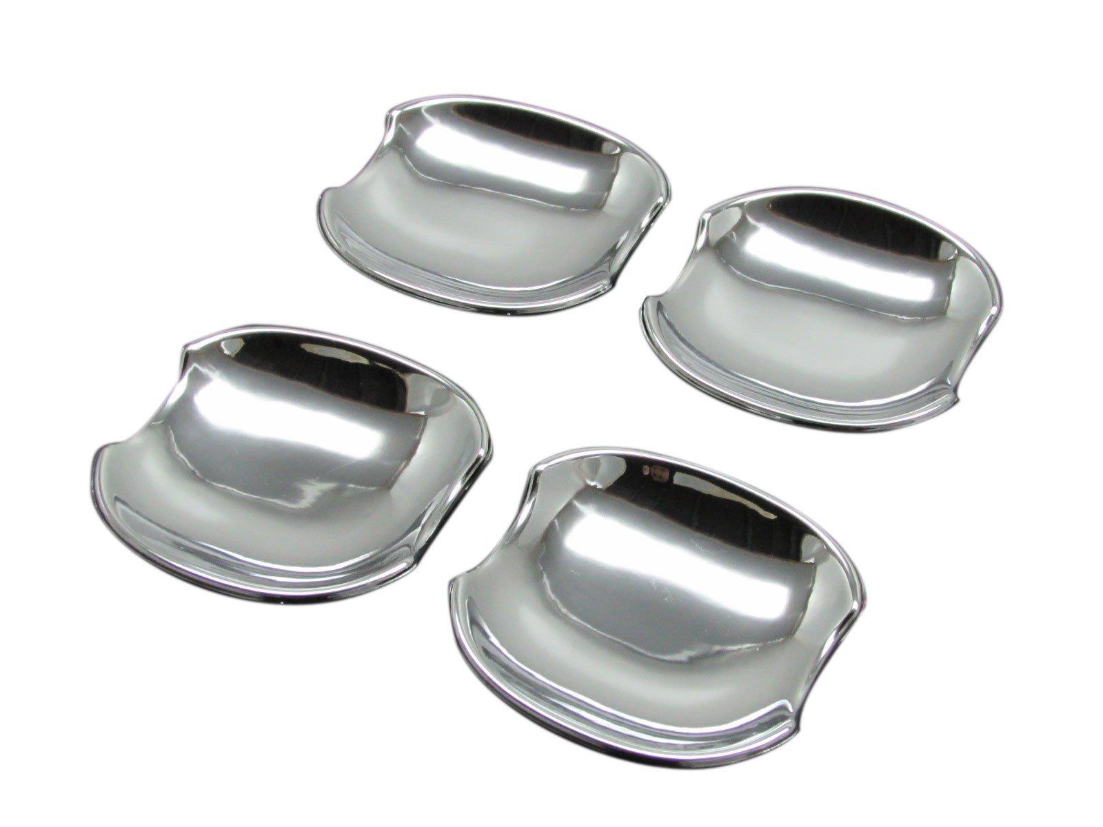

BRIGHTZ Chrome Plated Door Handle Covers for Wagon R Stingray and Wagon Owl Stingray Compatible with and MH44 Part 13931 MH34S, MH44S, (DHC-SARA-077)