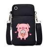 Casual mobile phone bag cute printing new messenger bag Korean version versatile small bag vertical change bag