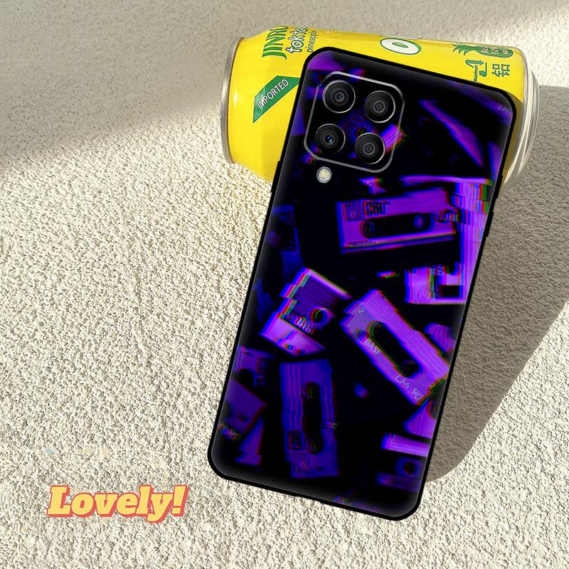Vaporwave Aesthetic Trippy Case For Samsung Galaxy M11 M55 M14 M34 M54 M12 M32 M52 M15 M13 M06 M16 M36 M56 M31 M53 M35