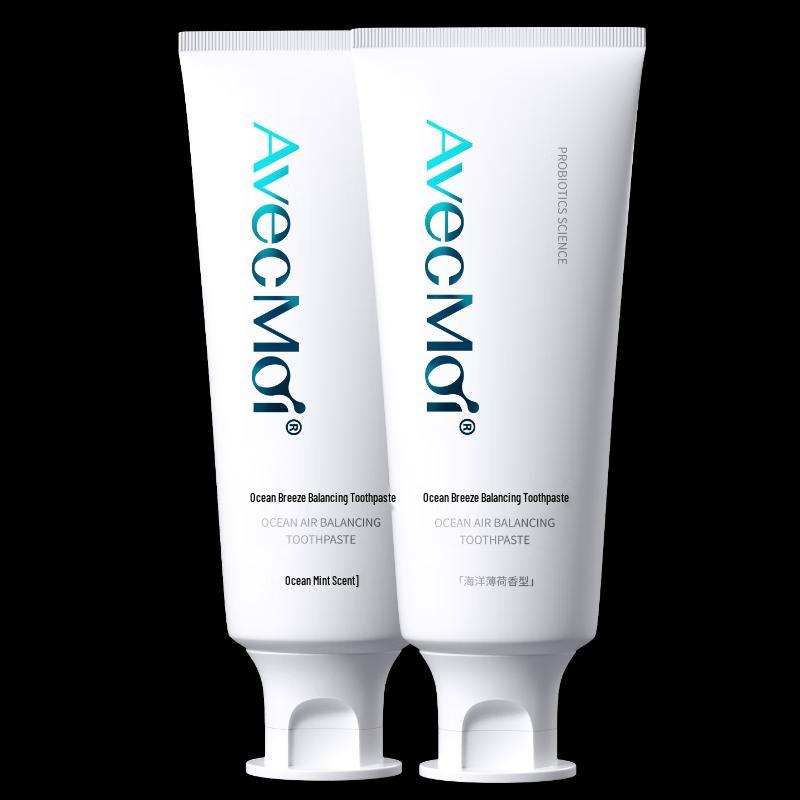 Avec Moi Ocean Wind Probiotic Toothpaste Set