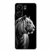 Phone Cases for Redmi 13C 13R Soft Silicone TPU Cover for Xiaomi Redmi13 C R Animal Wolf Funda Vividly Lion Tiger Capa 13 C R