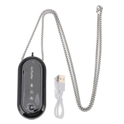 Rechargeable Personal Air Purifier Necklace Wearable Portable Negative Ion Air Purifier for Outdoor