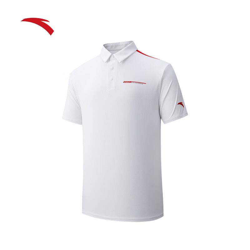 ANTA CHN Series Men s Ice Silk Short Sleeve Polo Shirt L