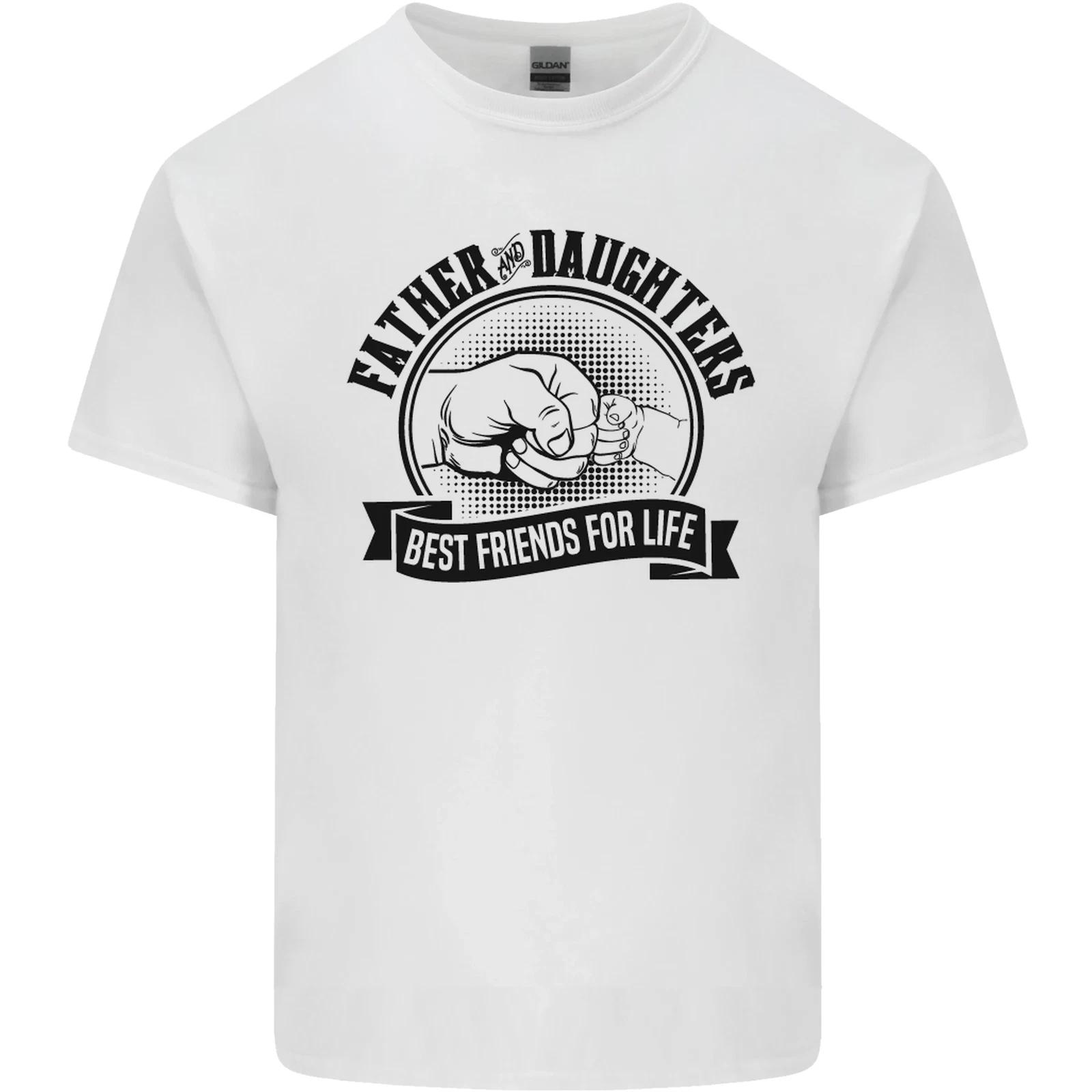 Father & Daughters Best Friends Fathers Day Kids T-Shirt Childrens 3XL
