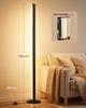 VASAGLE Set of 2 LED Floor Lamps for Living Room, Dimmable, 12W 1200LM, 3000K
