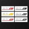 GTR GTS GTC 3D ABS  Letter Rear Trunk Decal Emblem Badge Sticker For Mercedes Benz AMG GT R S C GT43 GT63 C190  Car Accessories