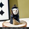 Halloween Ghost Figurine Home Decoration Resin Statue Ghost Witch Doll Home Office Desktop Decor Ornament Decoration