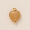 Stainless Steel Rainbow Zirconia Heart Pendant Necklace with Pink Heart and Blue Eye