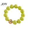 Beads Bracelet Beaded Jewelry for Women, Acrylic Big Choker Necklace Necklace, Round Stretch Bracelet, Summer Retro Accessory Adjustable