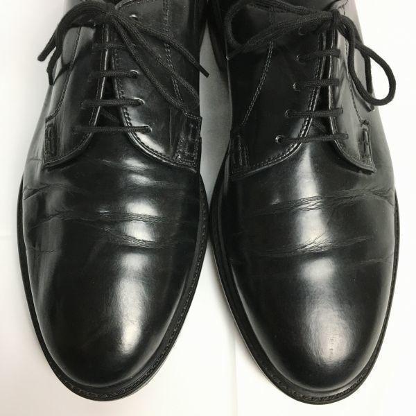 70s-80s Vintage Heinrich Dinkelacker Apollo Plain Toe Size 8F 26.5 Black(USED)